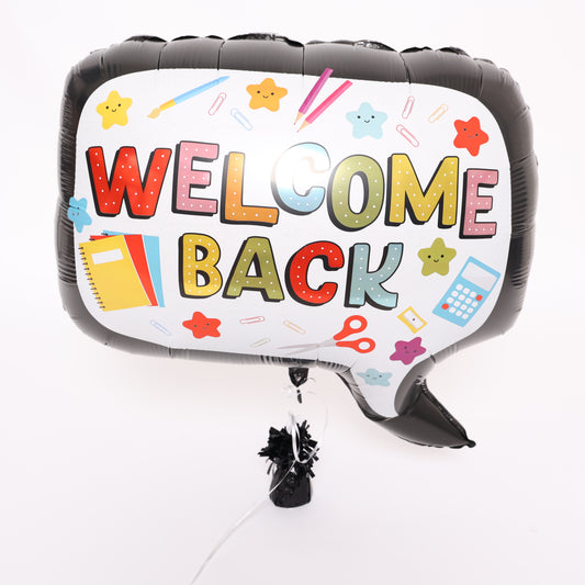 Welcome Back Balloon, 28in